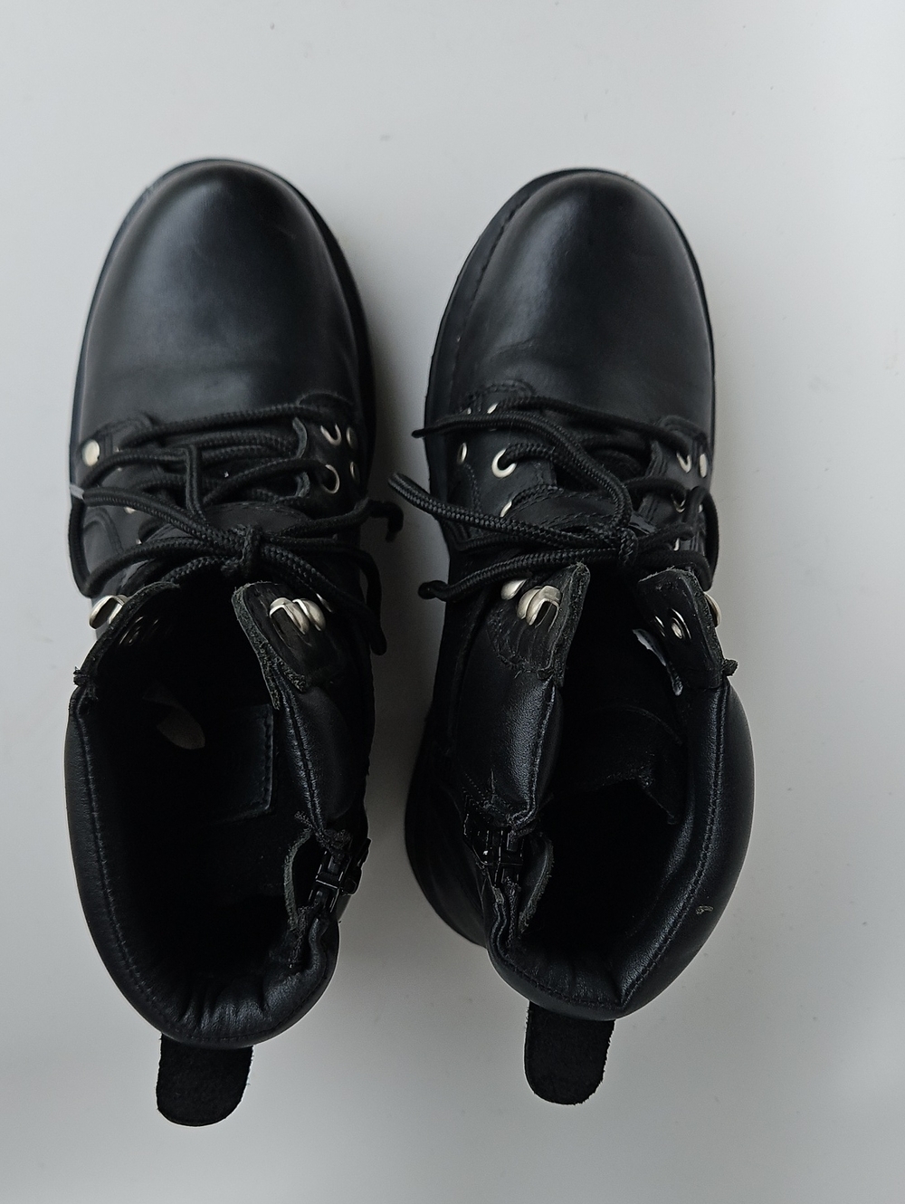 Ride TEC® Women's Black Leather Lace-Up Boots - Picture 9 of 12
